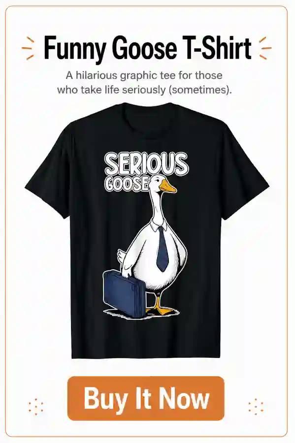 Serious Goose T-Shirt